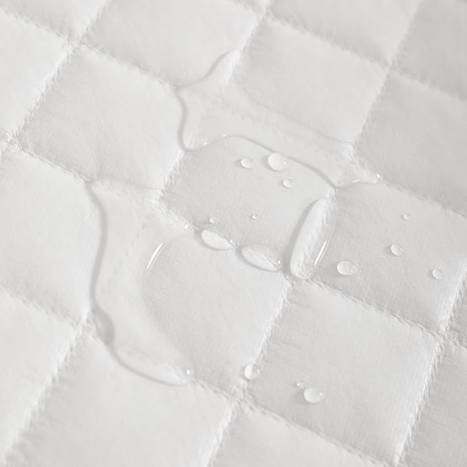 NTBAY 2 Pack Waterproof Crib Mattress Protector, Quilted 28"x52" Toddler Fitted - Image 4