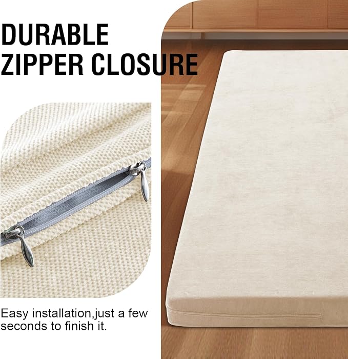 H.VERSAILTEX Full Size Armless Futon Mattress Covers - Image 4