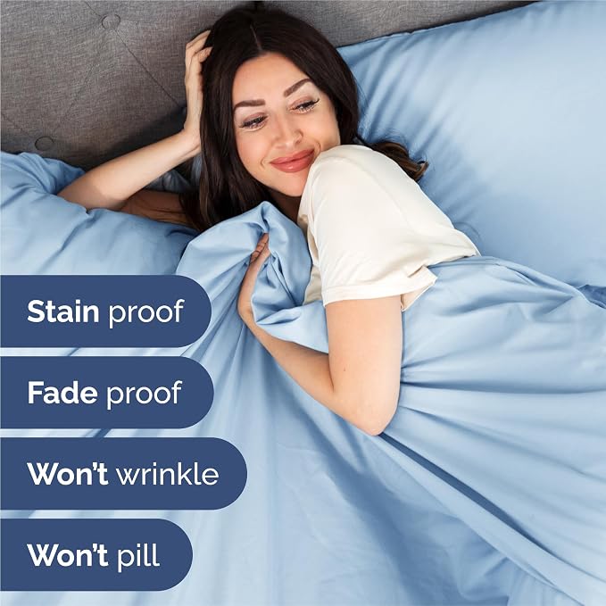 Split King Size 5 Piece Sheet Set - Image 5