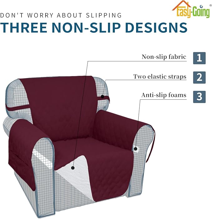 Easy-Going Sofa Slipcover Waterproof Sofa Cover Couch Cover - Image 4
