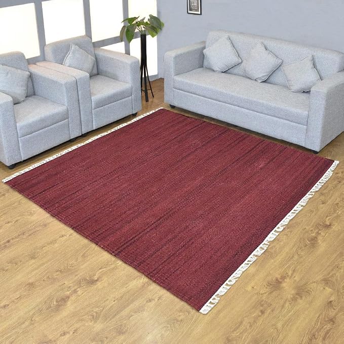 Rugsotic Carpets Hand Woven Flat Weave Kilim Wool ECO-Friendly Area Rugs by GetMyRugsLLC