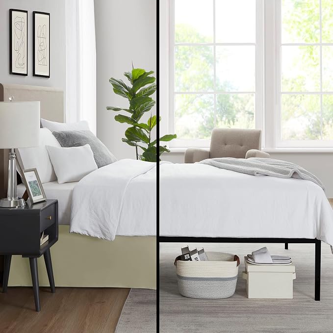 Nestl Green Twin Bed Skirt - Image 6