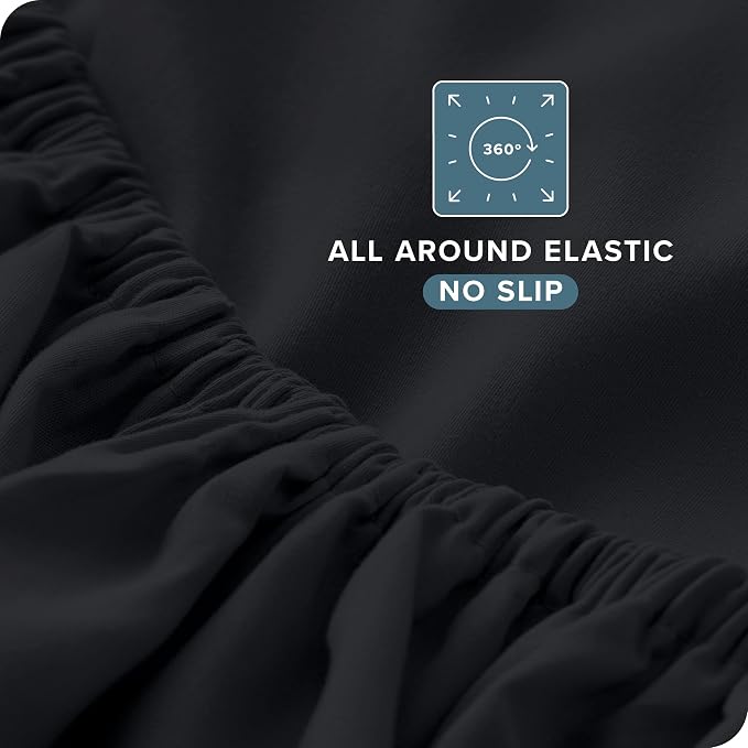 Bare Home Split Head Flex King Sheet Set - Image 7