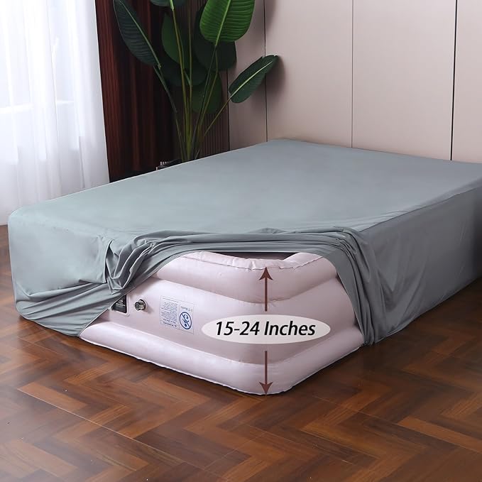 Twin Fitted Sheet for Air Mattress, - Image 4