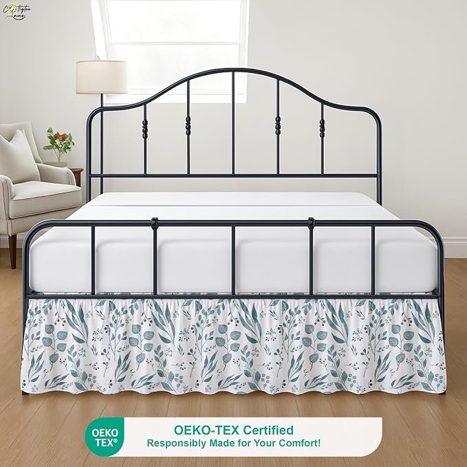 Cottington Lane Ruffled Bed Skirt Full Size - Image 2