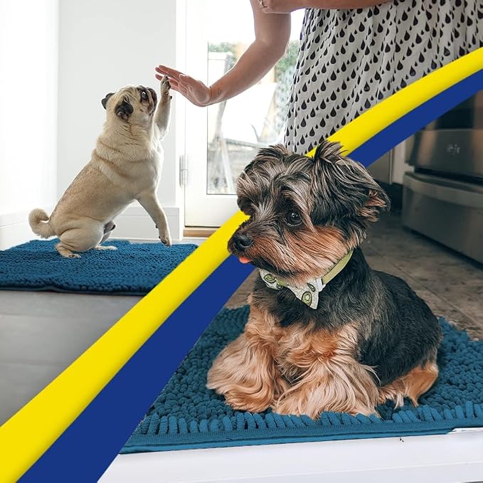 Muddy Mat® Shown on TV–Super Absorbent Microfiber Dog Door Mat - Image 4