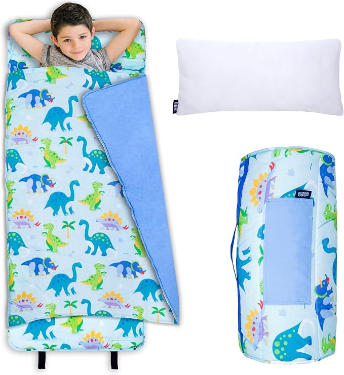Wildkin Kids Original Nap Mat – Cozy Kids Sleep Mat by Wildkin