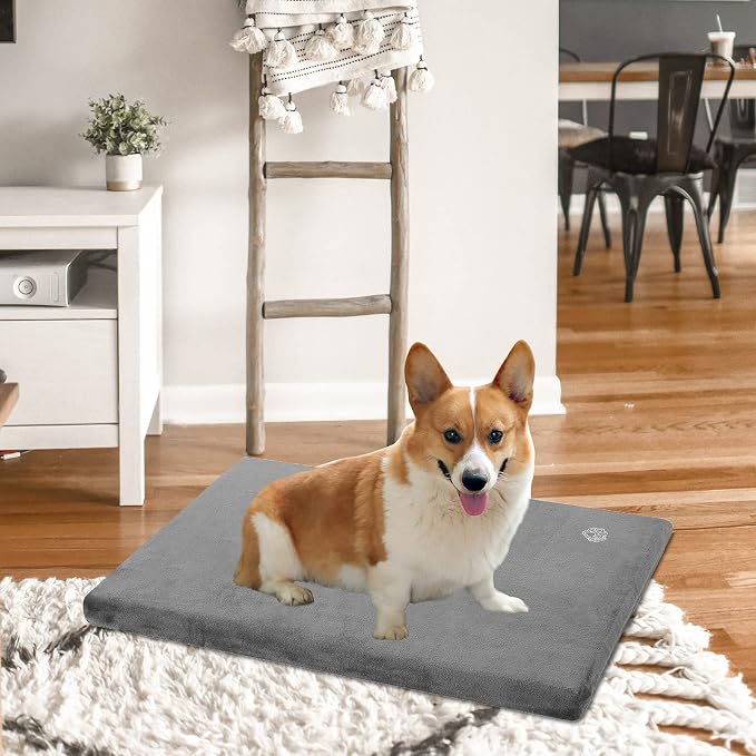 EMPSIGN Stylish Dog Bed Mat Dog Crate Pad Mattress Reversible, Water Proof - Image 6