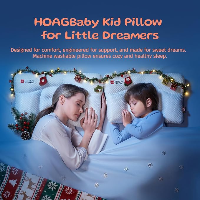 Toddler Pillow with Pillowcase, Breathable & Cozy Machine Washable Kids Pillow - Image 8