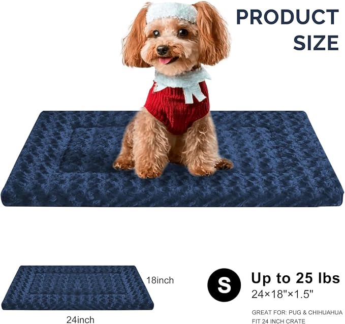 Dog Bed Mat - Crate Pad - Reversible Mat - Image 3