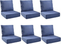 Outdoor Cushion Set for Furniture Patio Furniture, UV Resistant, Water Resistant by PLANNTONNEO