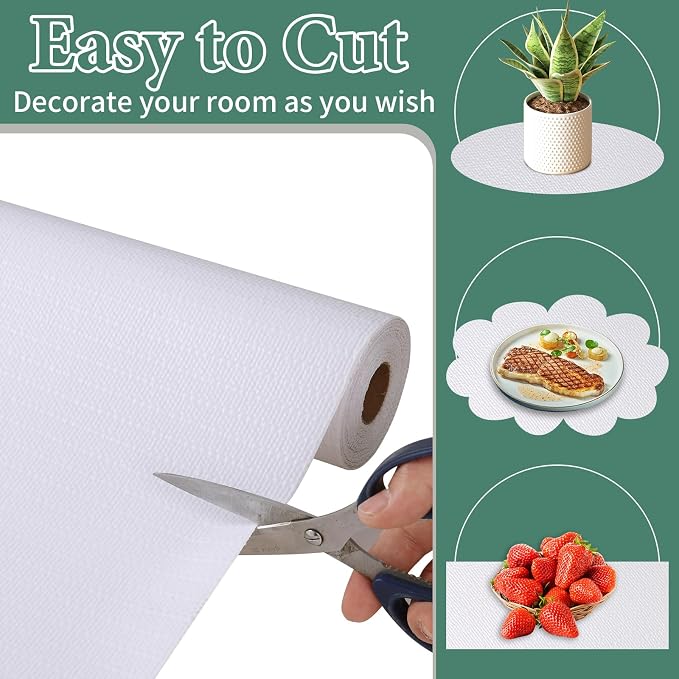 Drawer and Shelf Liner for Kitchen Cabinet: 23 in X 20 Ft Non Slip Waterproof - Image 4