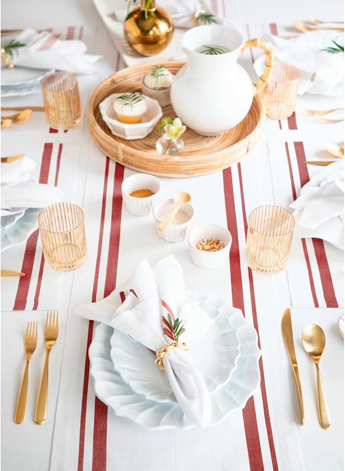Solino Home Linen Table Runner 120 Inches Long - Image 3