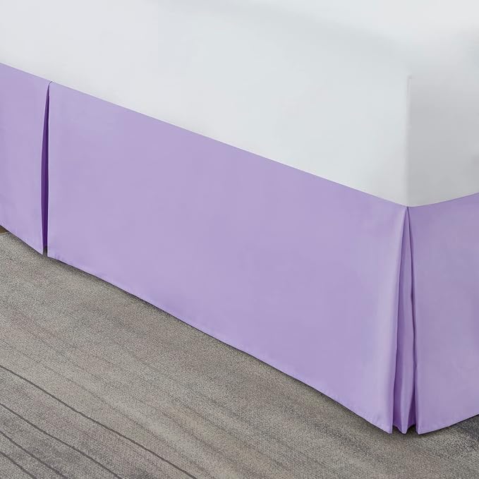 Nestl Lavender Twin XL Bed Skirt - Image 8