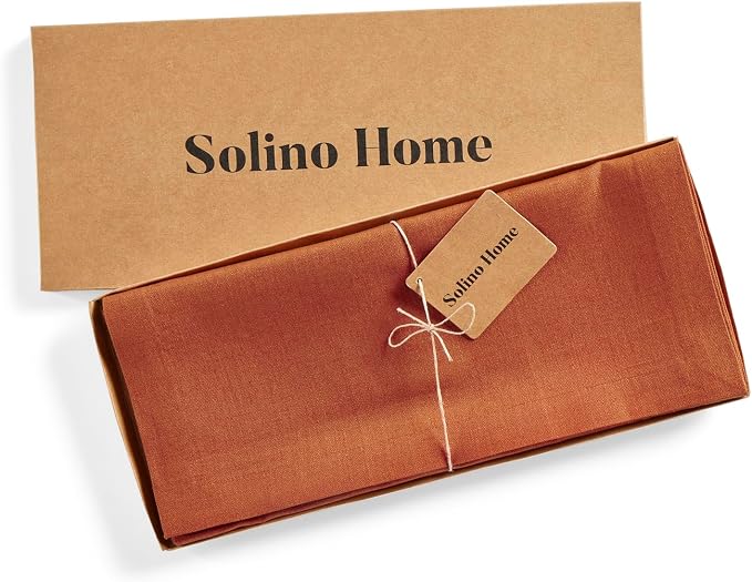 Solino Home Linen Table Runner 120 Inches Long - Image 5