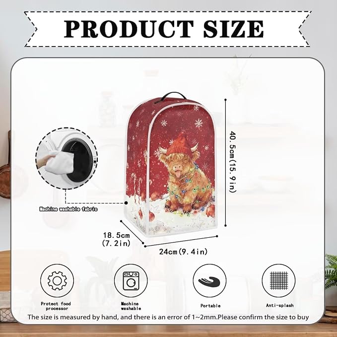Christmas Blender Cover Dust Cover - Image 5