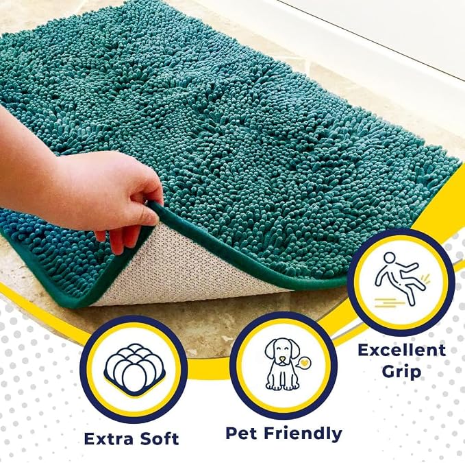 Muddy Mat® AS-SEEN-ON-TV Highly Absorbent Microfiber Door Mat and Pet Rug - Image 3