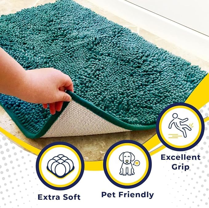 Muddy Mat® AS-SEEN-ON-TV Highly Absorbent Microfiber Door Mat and Pet Rug - Image 2