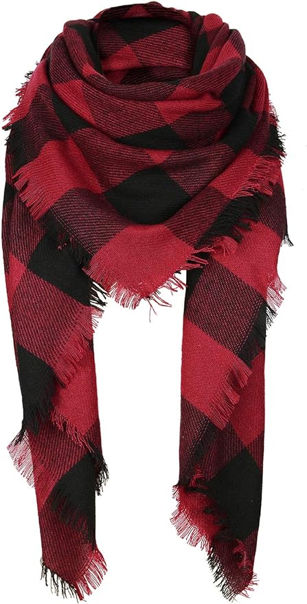 American Trends Women's Cozy Warm Winter Fall Blanket Scarf Stylish Soft Chunky by AmericanTrends