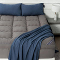 Marine Moon Mattress Topper King Cooling Bed Topper, Extra Thick Soft Mattress by MarineMoon