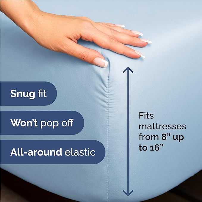 Full Size 4 Piece Sheet Set - Image 3
