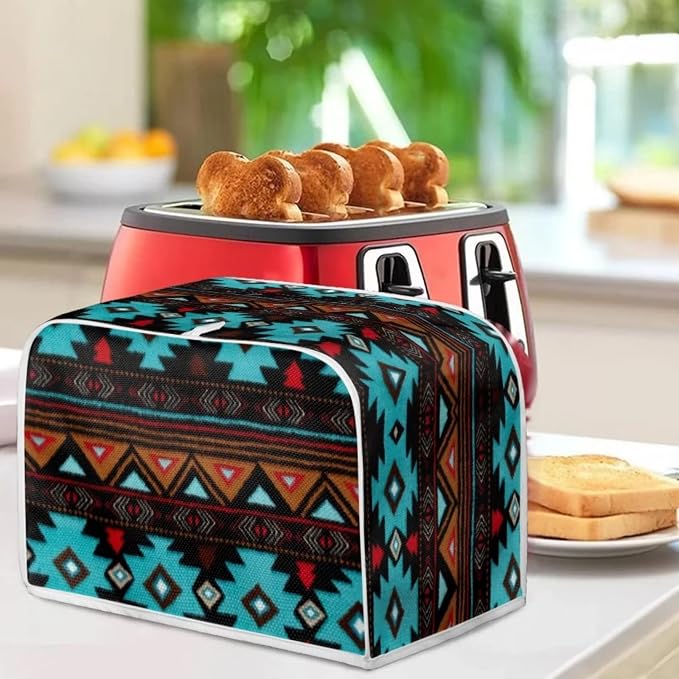 ZFRXIGN Tribal Aztec Toaster Cover 2 Slice Small Kitchen Appliance Cover - Image 3