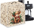 Christmas Coffee Maker Cover, Dustproof Washable Highland Cow Coffee Machine by Unknown