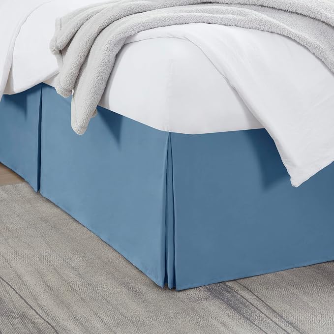 Nestl Blue Heaven Full XL Bed Skirt by Nestl