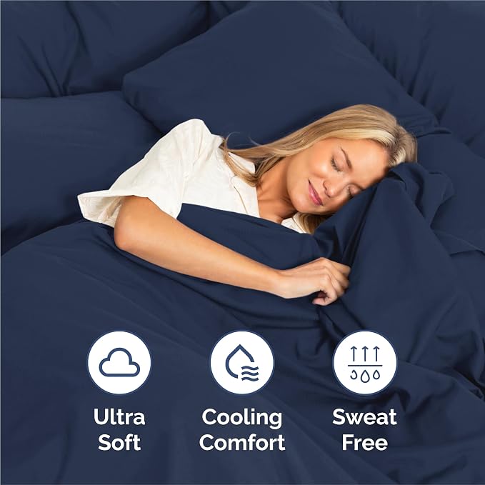 King Size 4 Piece Sheet Set - Image 4