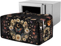 Vintage Daisy Butterfly Moon Print Toaster Oven Cover by HwzdsyxlCreativeHomeDecor