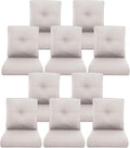 10-Piece Outdoor Patio Cushion Set by Pugire