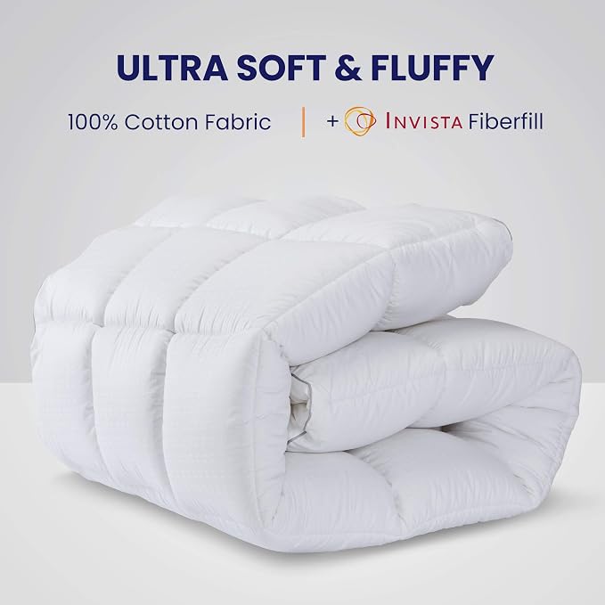 SLEEP ZONE Cotton Mattress Pad California King, Super Soft Pillow Top Mattress - Image 6