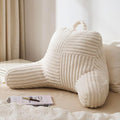 Blissful Diary Reading Pillow for Sitting in Bed, Flannel Back Pillow Bed by ForEveryBabysBetterLife