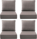 Luxury Outdoor Seat Cushion Set-22 x 24 x 6 Inch Outdoor Chair Cushions by NatureComfyOutdoorFurniture