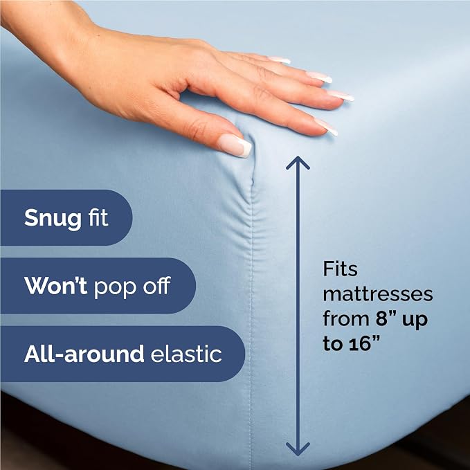 Twin XL Size 3 Piece Sheet Set - Image 3