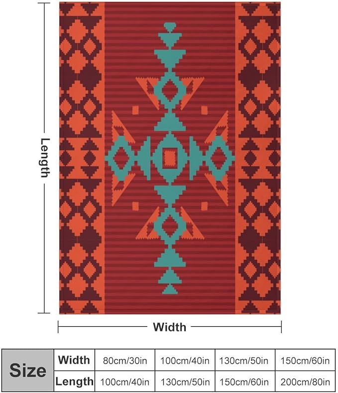 Aztec Throw Blanket - Image 2