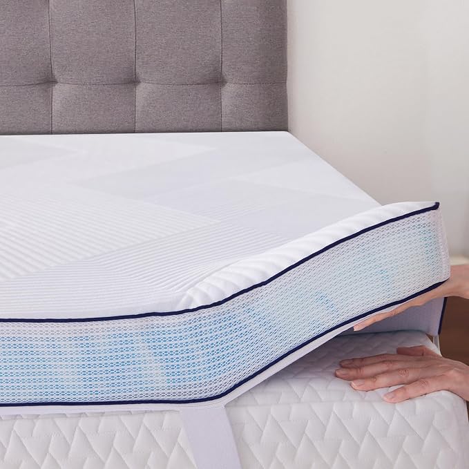 3 Inch Memory Foam Mattress Topper Queen Size by SOOSLEEPY