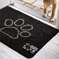 GORILLA GRIP SOAKSTOPPER Dog Door Mat, 48x30 Machine Washable Rug Absorbent by GorillaGrip