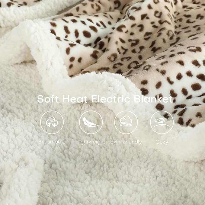 Electric Heated Blanket Queen Size 84"x90" - Image 3