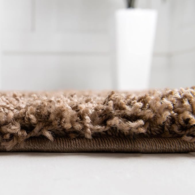 Unique Loom Solid Shag Collection Area Rug - Image 13