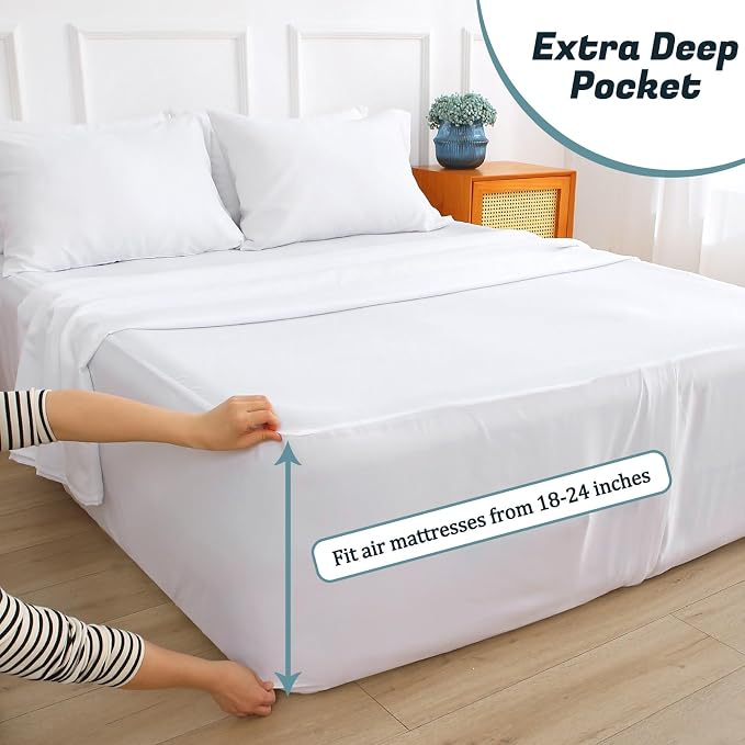 Extra Deep Pocket Full Sheet Set - Image 3