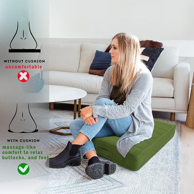 MeMoreCool Square Floor Pillow Seating - Image 3