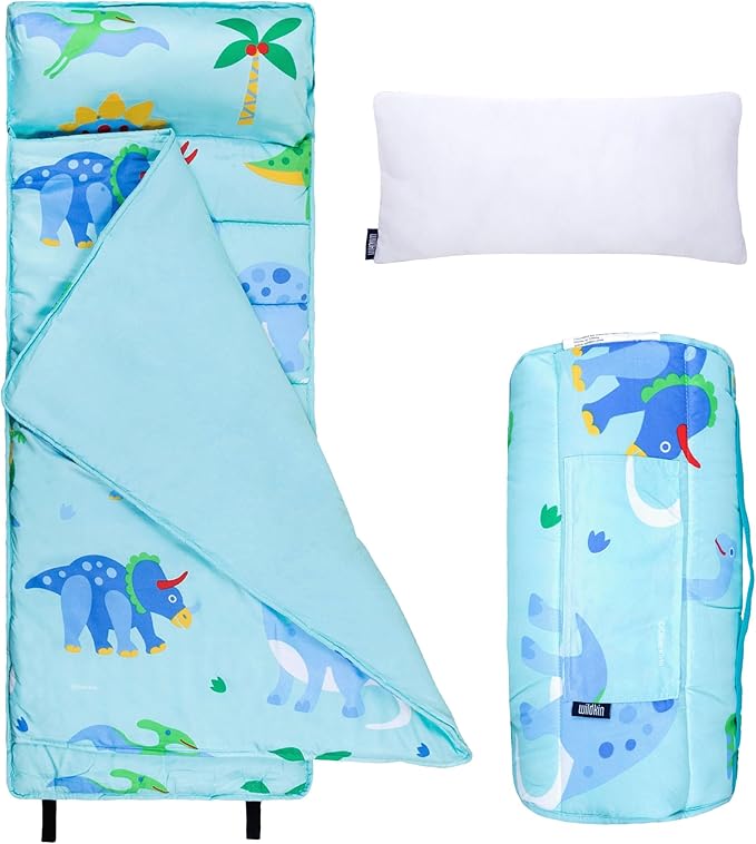 Wildkin Kids Microfiber Nap Mat – Soft Sleep Mat by Wildkin