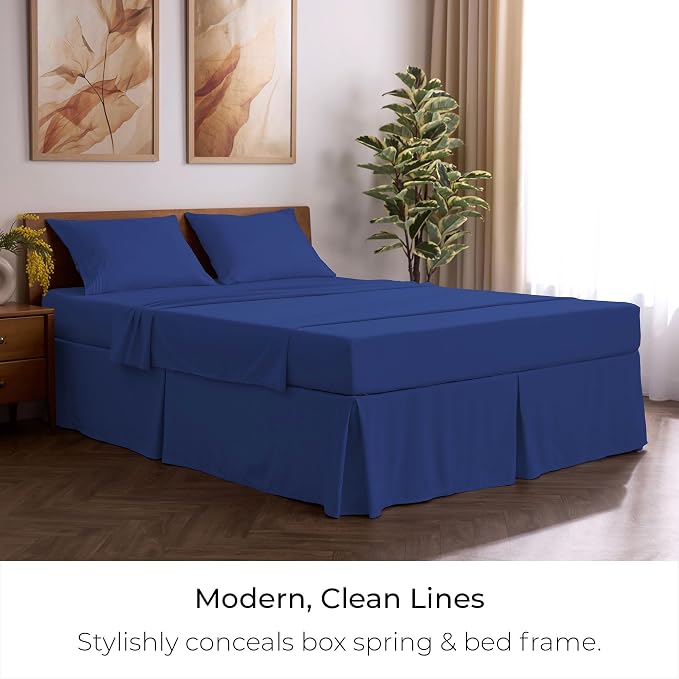 Mellanni Bed Skirt King Size - Image 5