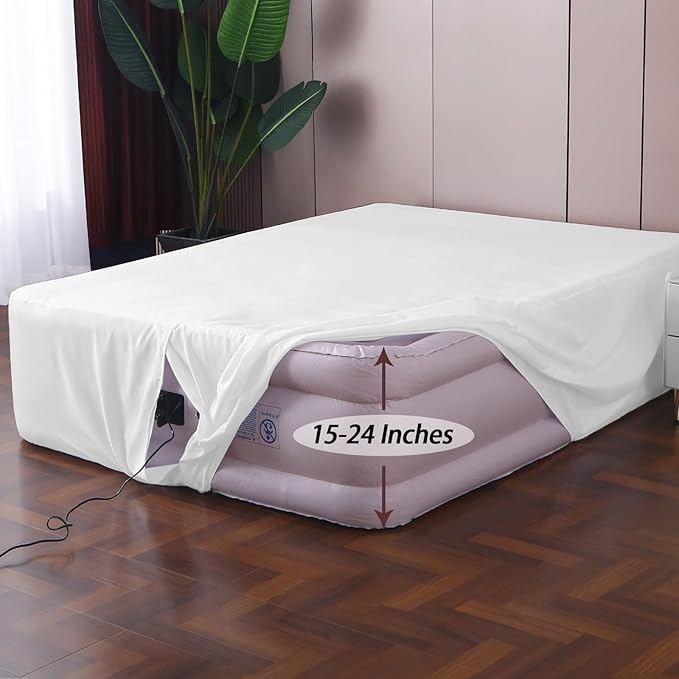 Twin Fitted Sheet for Air Mattress, - Image 4
