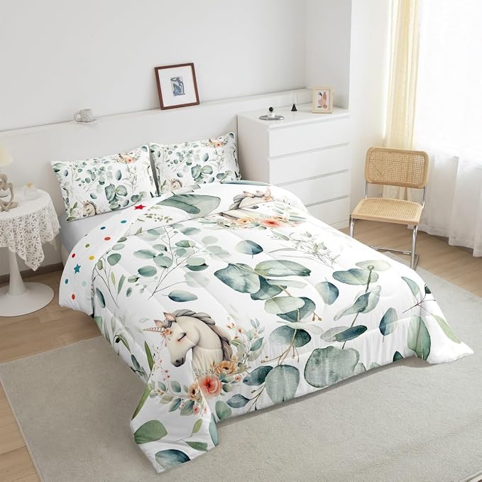 Erosebridal Kids Cute Animal Queen Comforter Set - Image 5