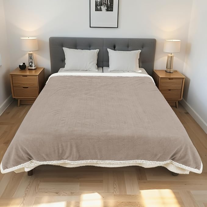 Electric Heated Blanket Twin Size 62"x84" - Image 2
