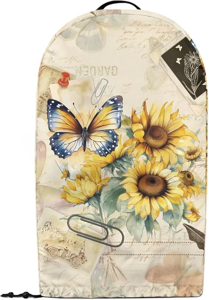 Butterfly Sunflower Blender Dust Cover Stand Mixer or Coffee Maker Appliance - Image 2