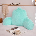 Holawakaka Standard Faux Fur Bed Rest Pillow by Holawakaka