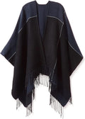 Breezy Lane Women's Shawl Wraps Warm Poncho Ruana Wrap Cardigan by BreezyLane